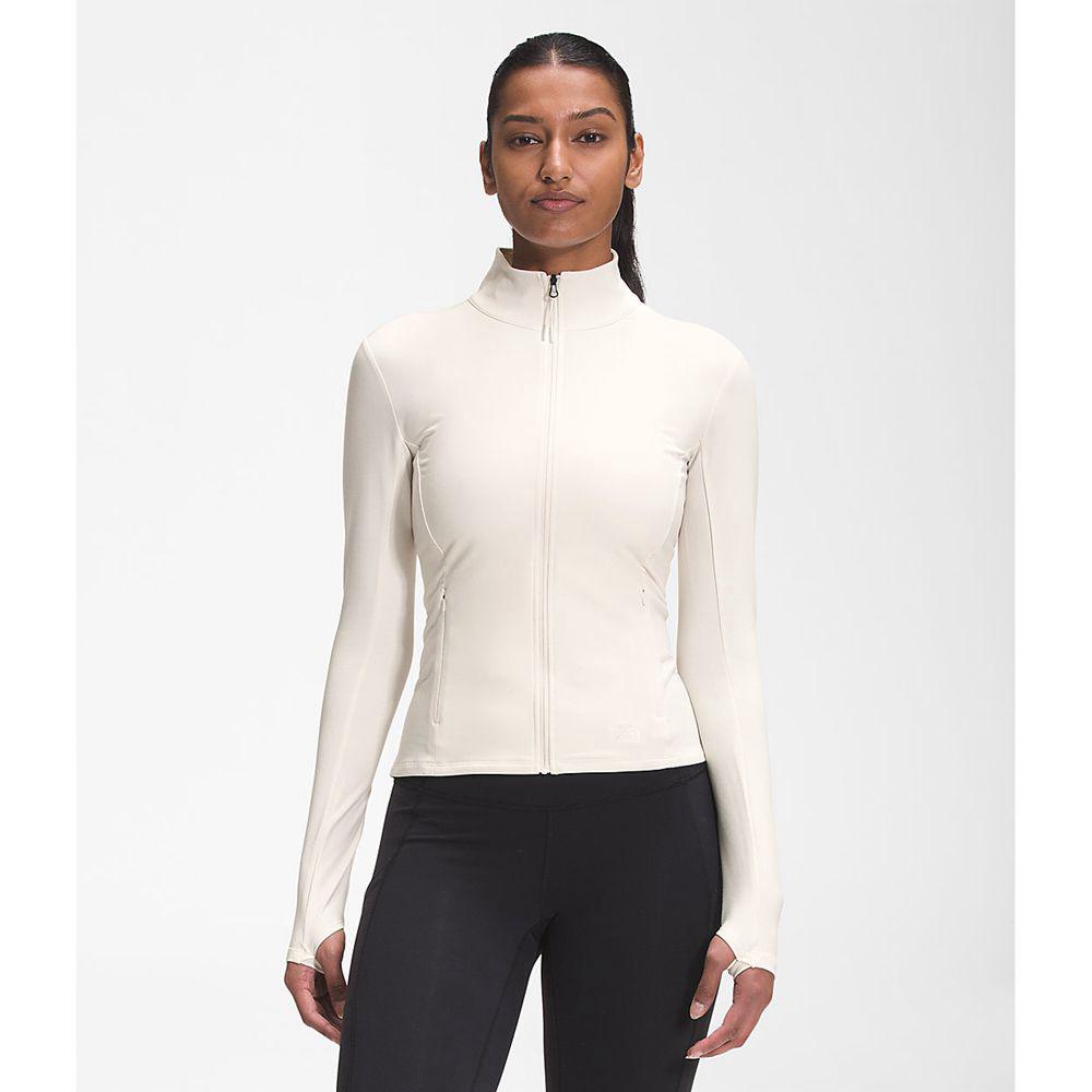 The North Face Ea Early Light Full Zip Γυναικεια Μπουφάν Fleece - Ασπρα (ZKGB25834)